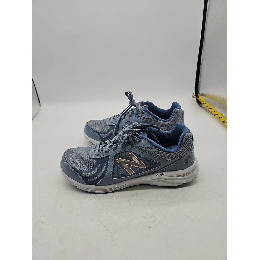 New Balance Womens Walking Shoes WW496SP3 Gray/Pink Sz 12 Athletic‎